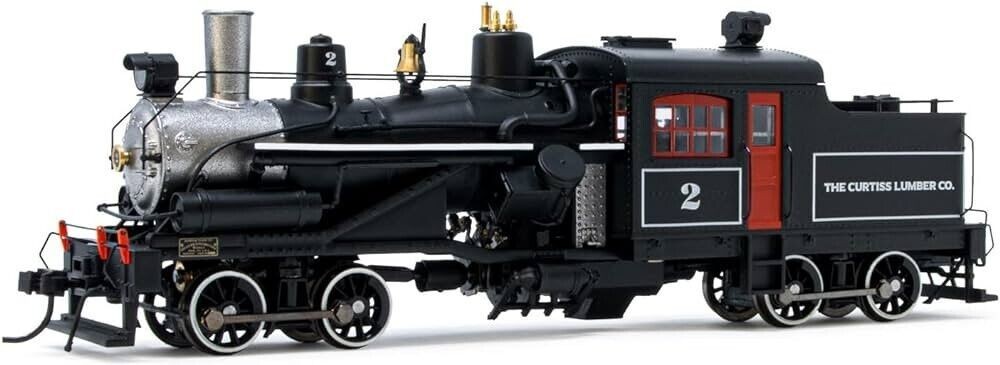 Rivarossi HR2882 Heisler 2 Motorized Trucks, “The Curtis Lumber Co #2”