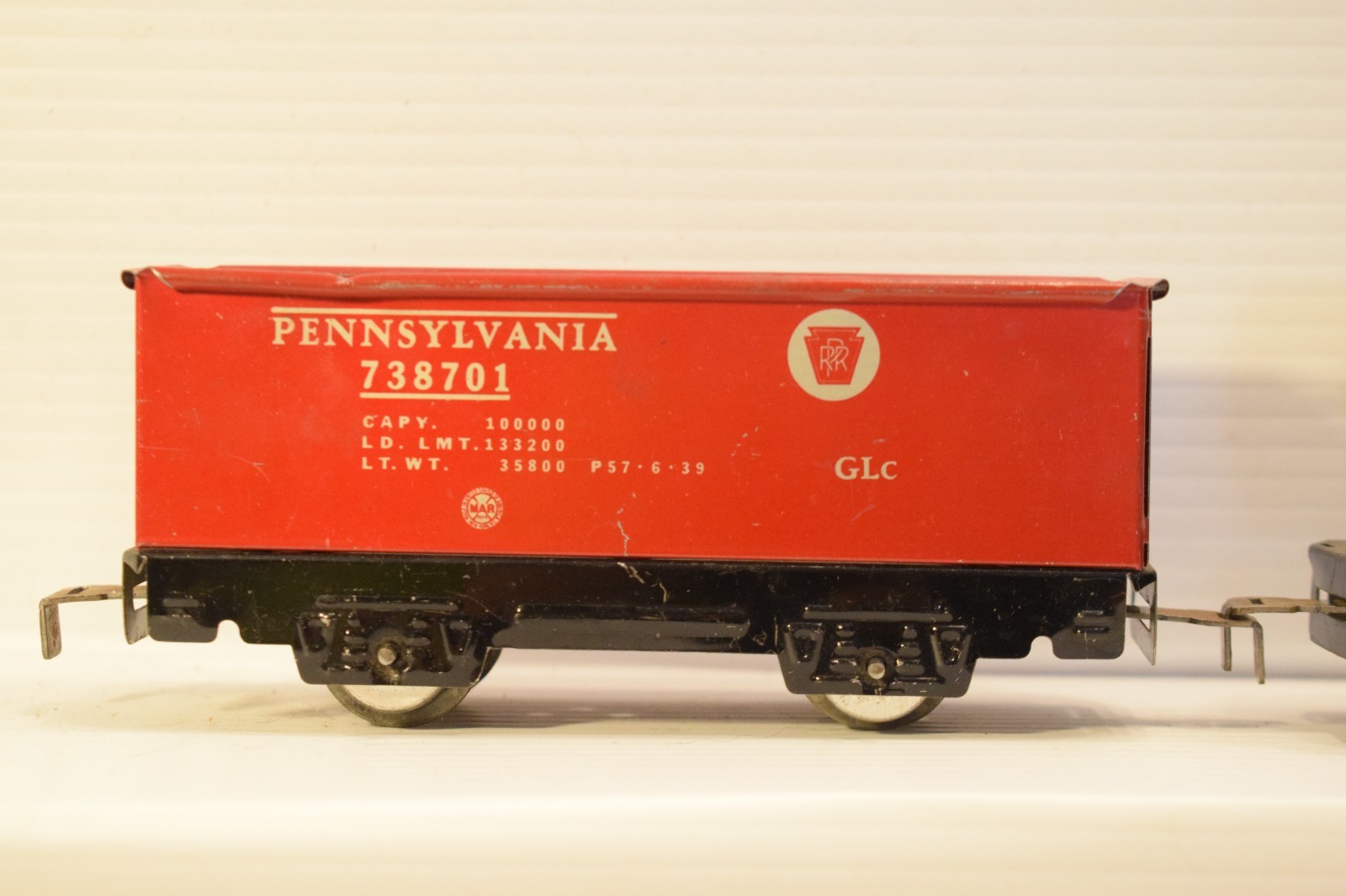 MARX 8995 BOXED TRAIN TRANSFORMER SET LOCOMOTIVE TENDER CABOOSE 5 CARS WORKS