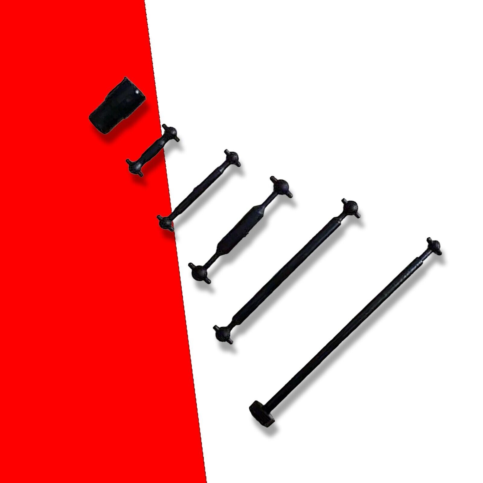 1:87 HO Scale Model Train Refit Motor Drive Rod Connector Connecting Rod Parts