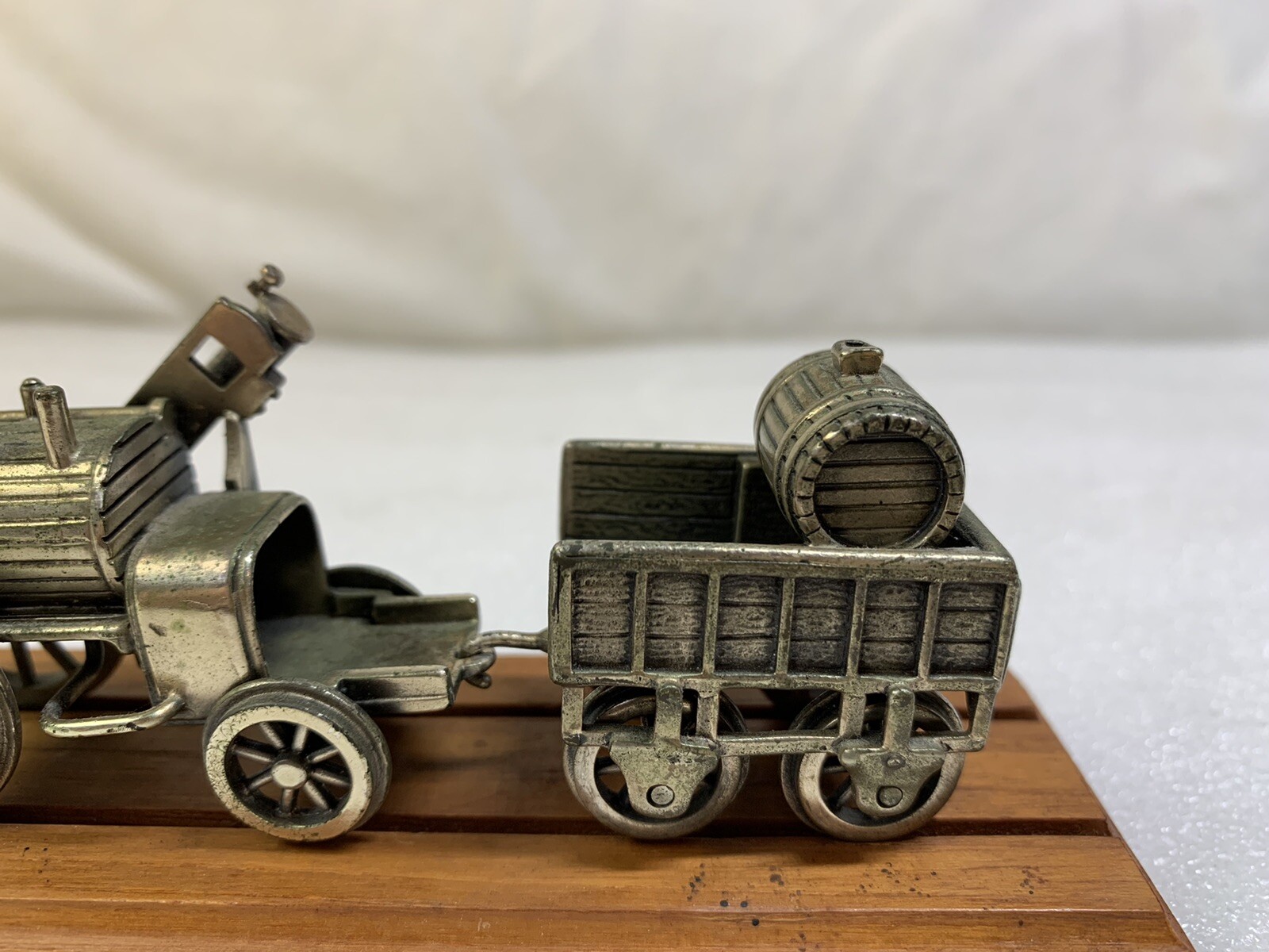 RARE Unoaerre Uno A Erre Italy Solid 800 Sterling Silver TRAIN ROCKET Figures