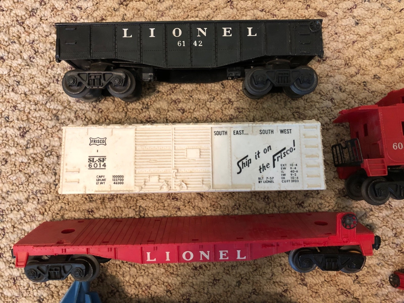 LIONEL 232 New Haven A Alco Diesel 1962 SET, transformer, caboose,track,post-war