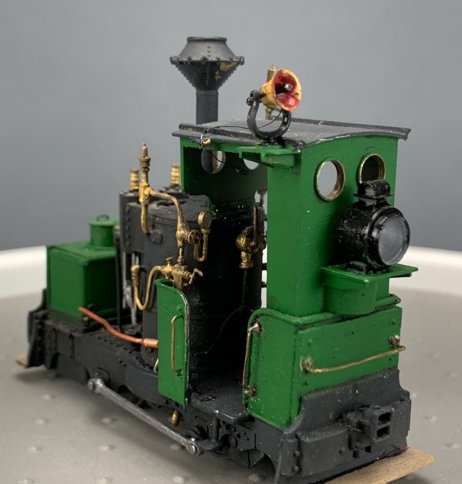 1:43 On2 Wrightlines 0-4-0 De Winton Steam Locomotive #01 JER O3402