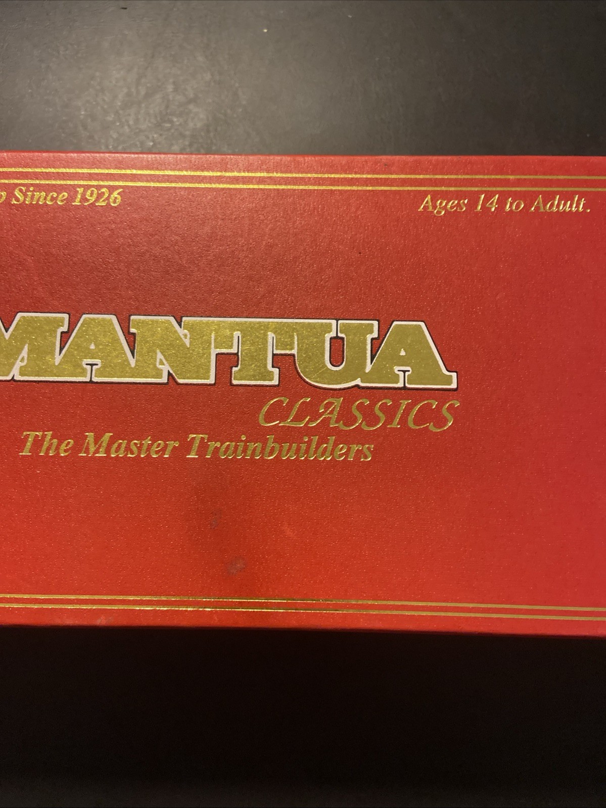Mantua Classics 0-6-0 Union Pacific Tank Switcher #92 With Box/paperwork