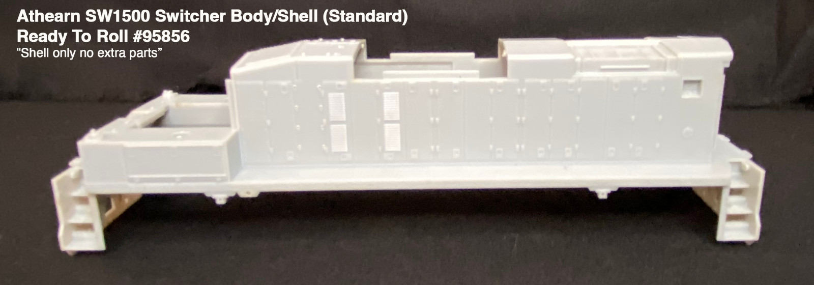 Athearn HO RTR SW1500 locomotive Part # 95856 SW1500 – Standard Body New