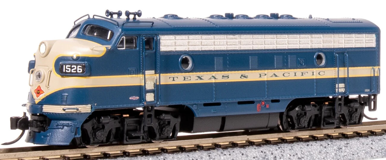 BROADWAY LIMITED 7782 N EMD F7A, T&P 1535, EAGLE PARAGON4 SOUND/DC/DCC