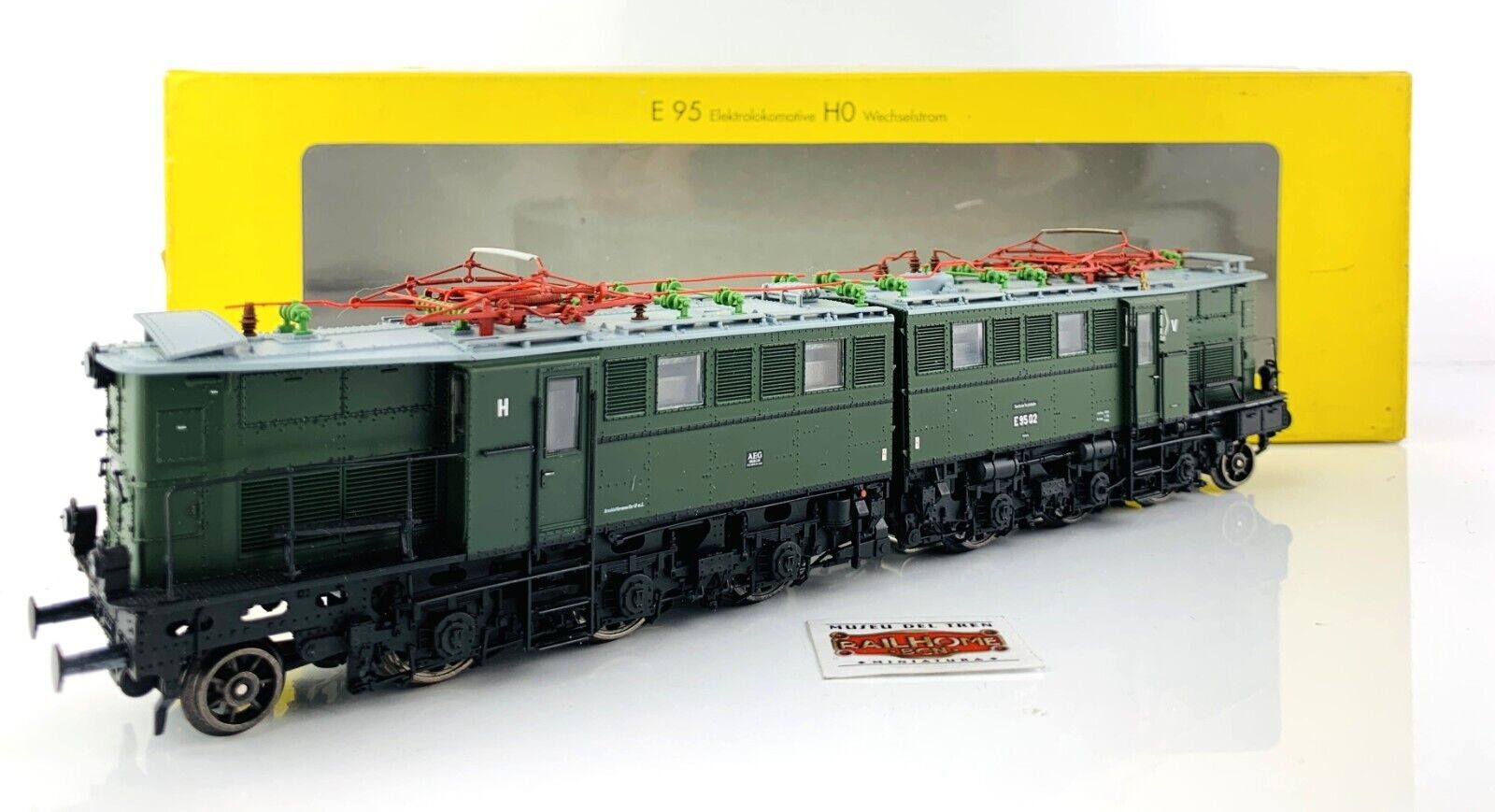 PS44 – BRAWA H0 0240 – ELECTRIC LOCOMOTIVE DR E 95 02 – ANALOG AC