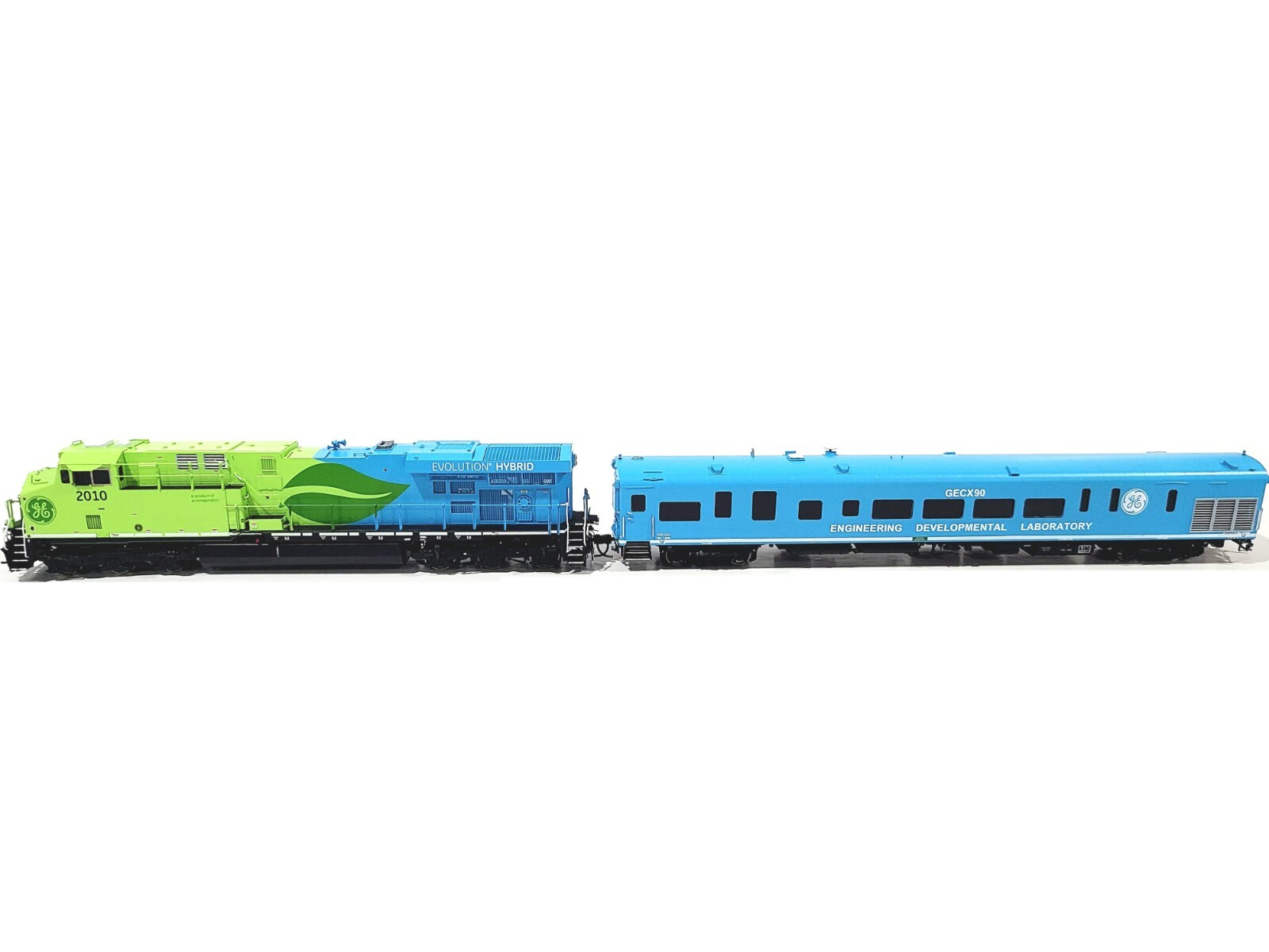 Overland OMI Ajin GE ES44AC Hybrid Evolution Test Car Set #AJ-2010-1 HO Brass