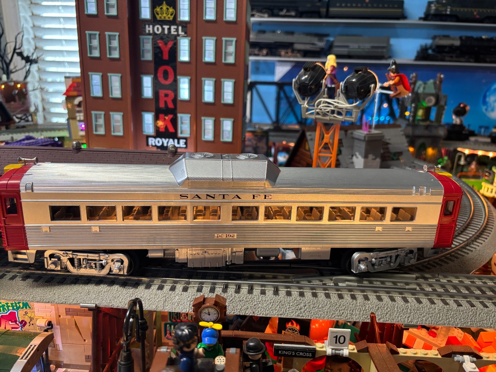 MTH 30-2145-1 Santa Fe RDC Budd Car Set ProtoSound O Gauge RailKing w/Box
