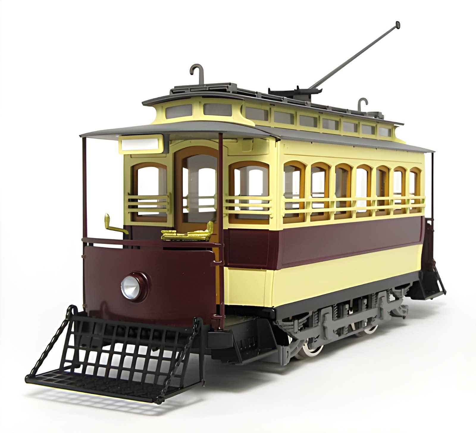 HO Scale Aru-Model Kyoto City Tramway Type-1 Narrow Gauge Streetcar Brass Kit H0