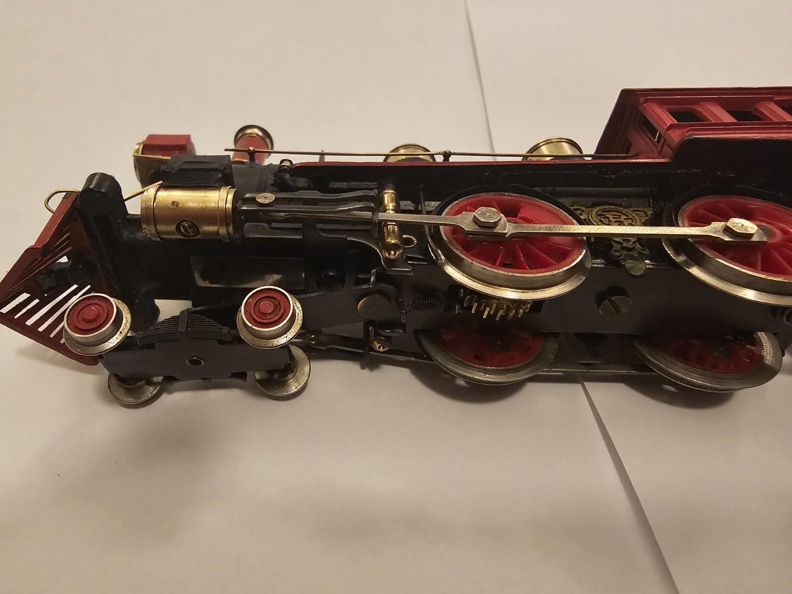Vintage HO Scale 4-4-0 Virginia & Truckee Reno Locomotive & Tender Set Restored