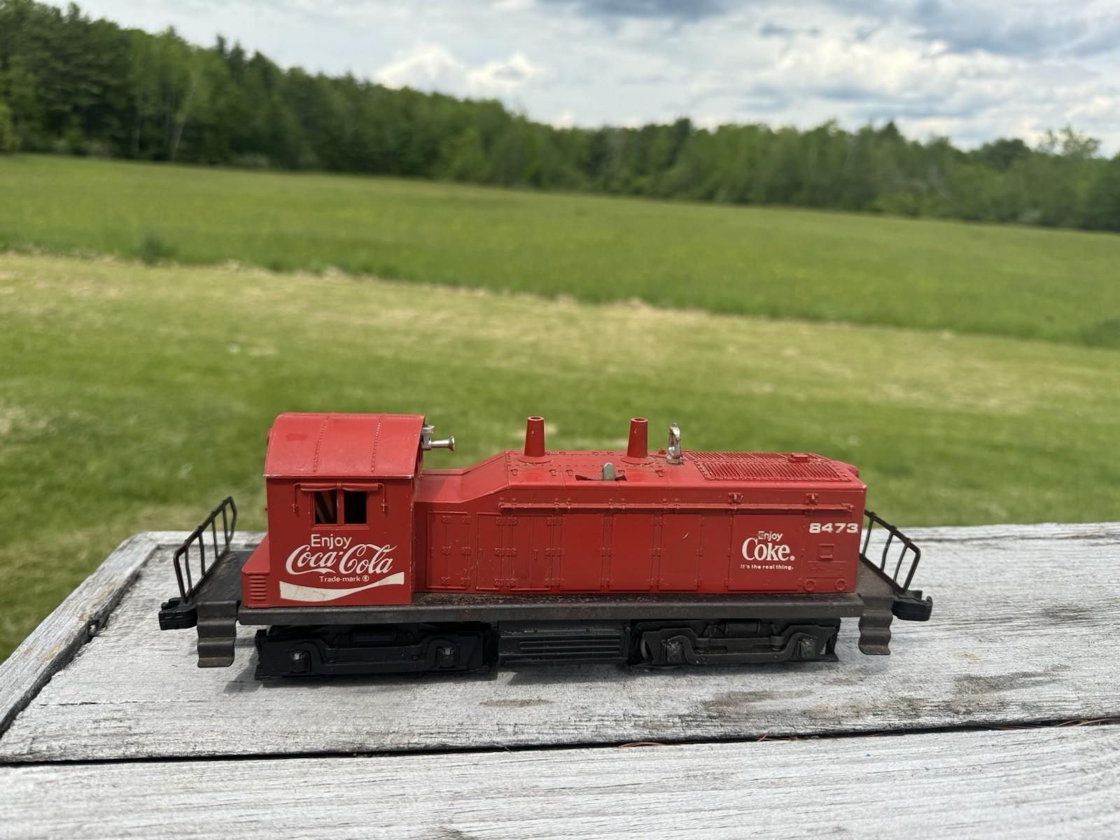 Vintage Lionel 8473 Coca Cola Coke Diesel Switcher O Scale