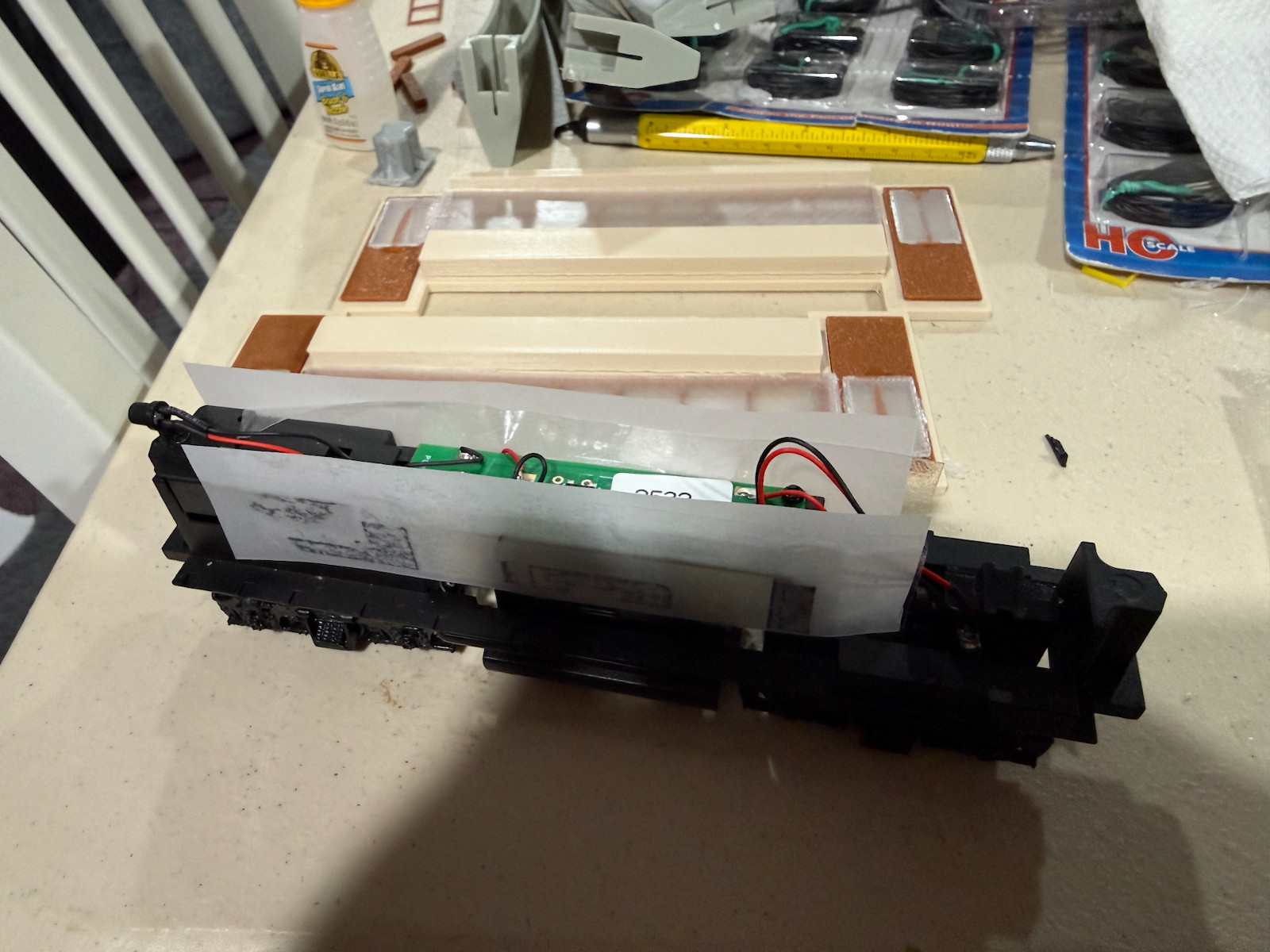 On30 Trolley Conversion Kit – Change an HO locomotive into an O Scale Trolley