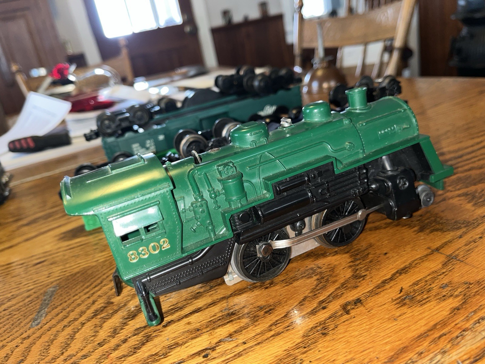 Vintage Lionel Train 8302 Southern Express Locomotive O Gauge Train Set
