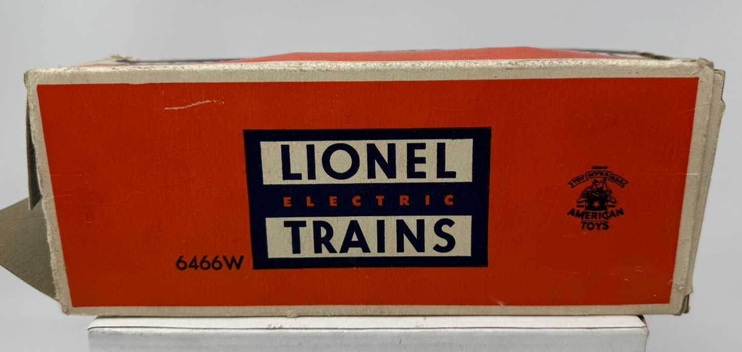LIONEL 6646W Coal Tender Car with original box