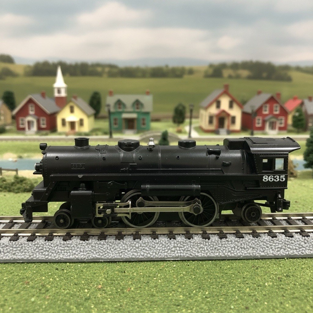 Lionel 4-4-2 Steam Locomotive #8635 O Gauge 1:48 Scale