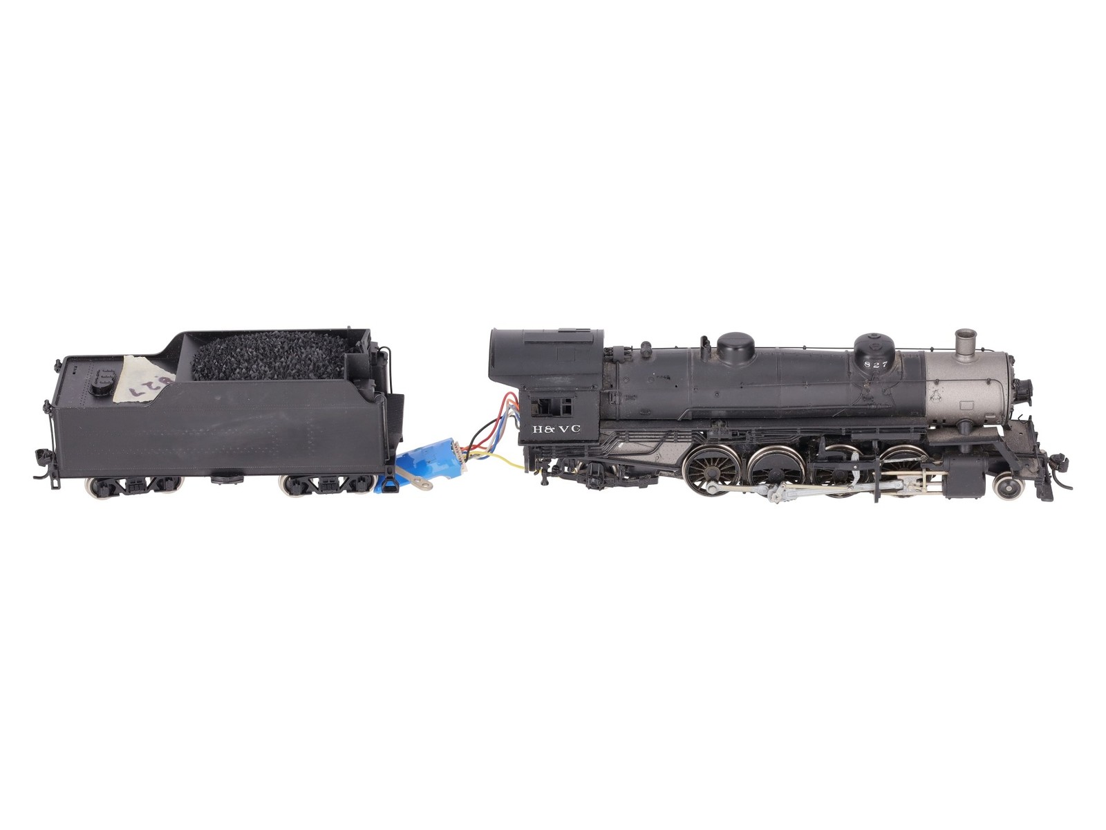 Athearn G9001 HO Scale H&VC USRA 2-8-2 Mikado Steam Locomotive & Tender – Custom