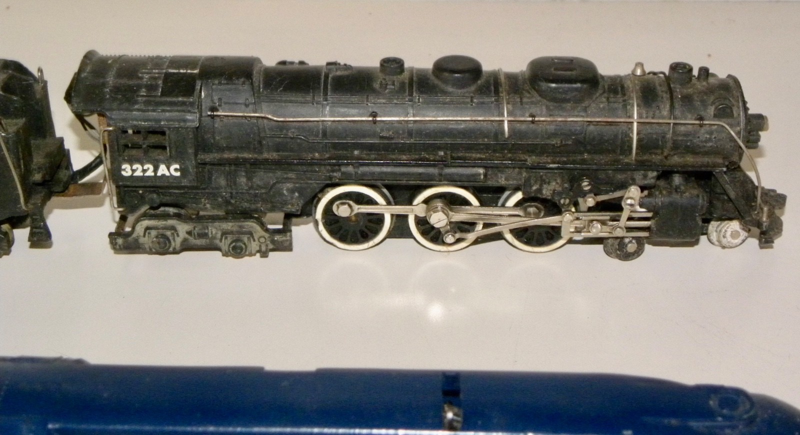 American Flyer 322AC 4-6-4 Steam Loco & Tender ~ The Royal Blue ~ Parts / Repair
