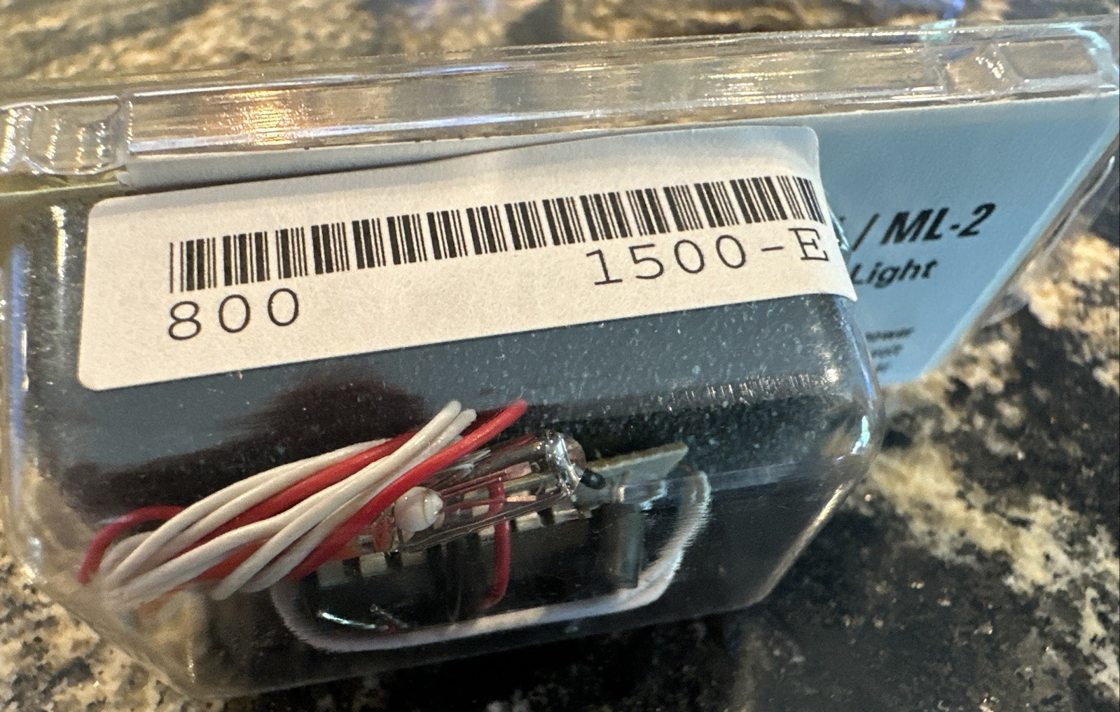 Circuitron #800-1500 MARS Light Model ML-1 Single Lamp Style 1:87 NIP!
