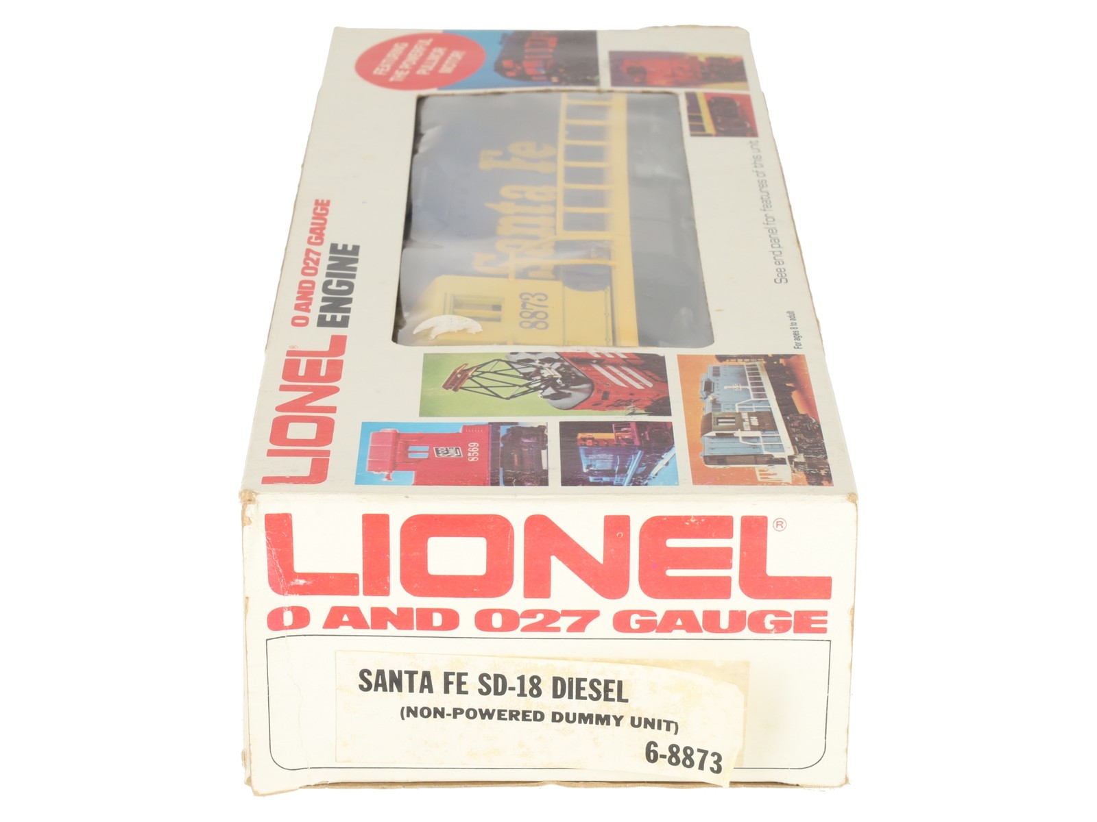 Lionel 6-8873 O Gauge Santa Fe SD-18 Non-Powered Diesel Locomotive #8873 EX/Box