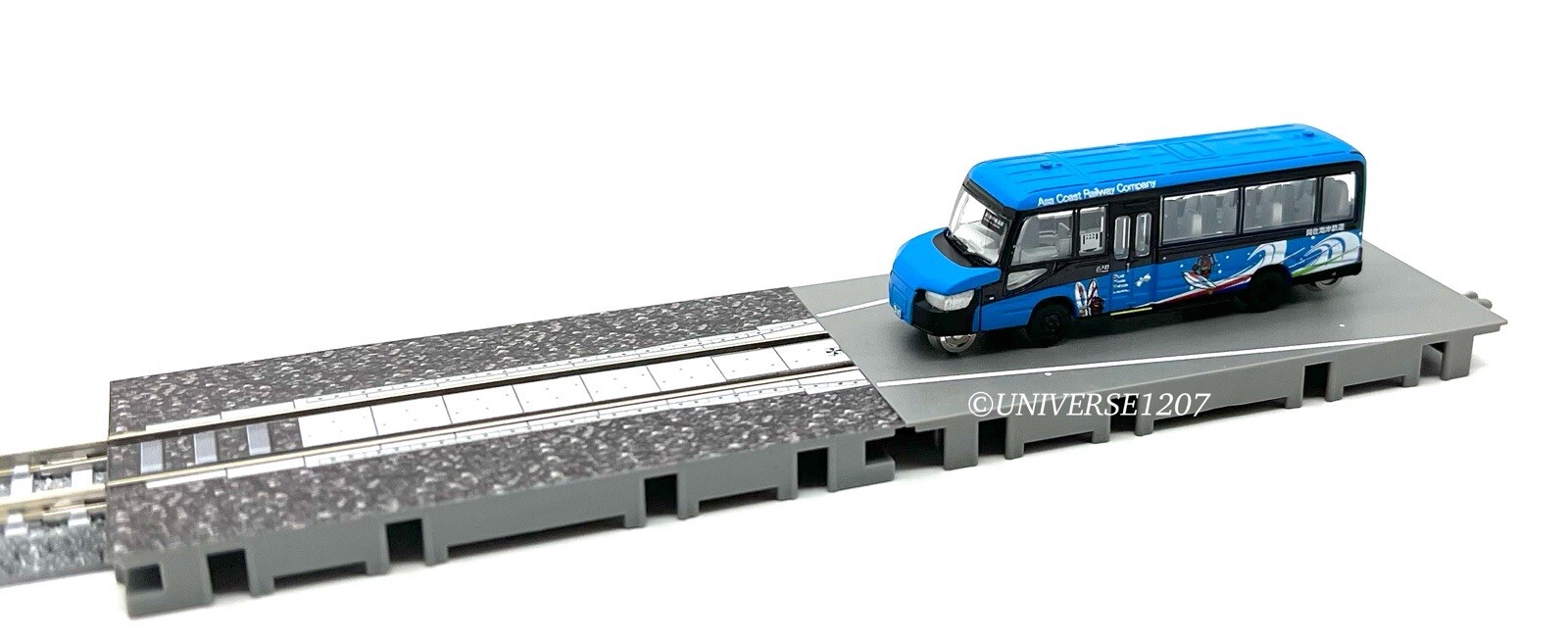 N Scale Tomytec Asa Coast Railway Dual Mode Vehicle DMV-931 w/Power Drive Unit