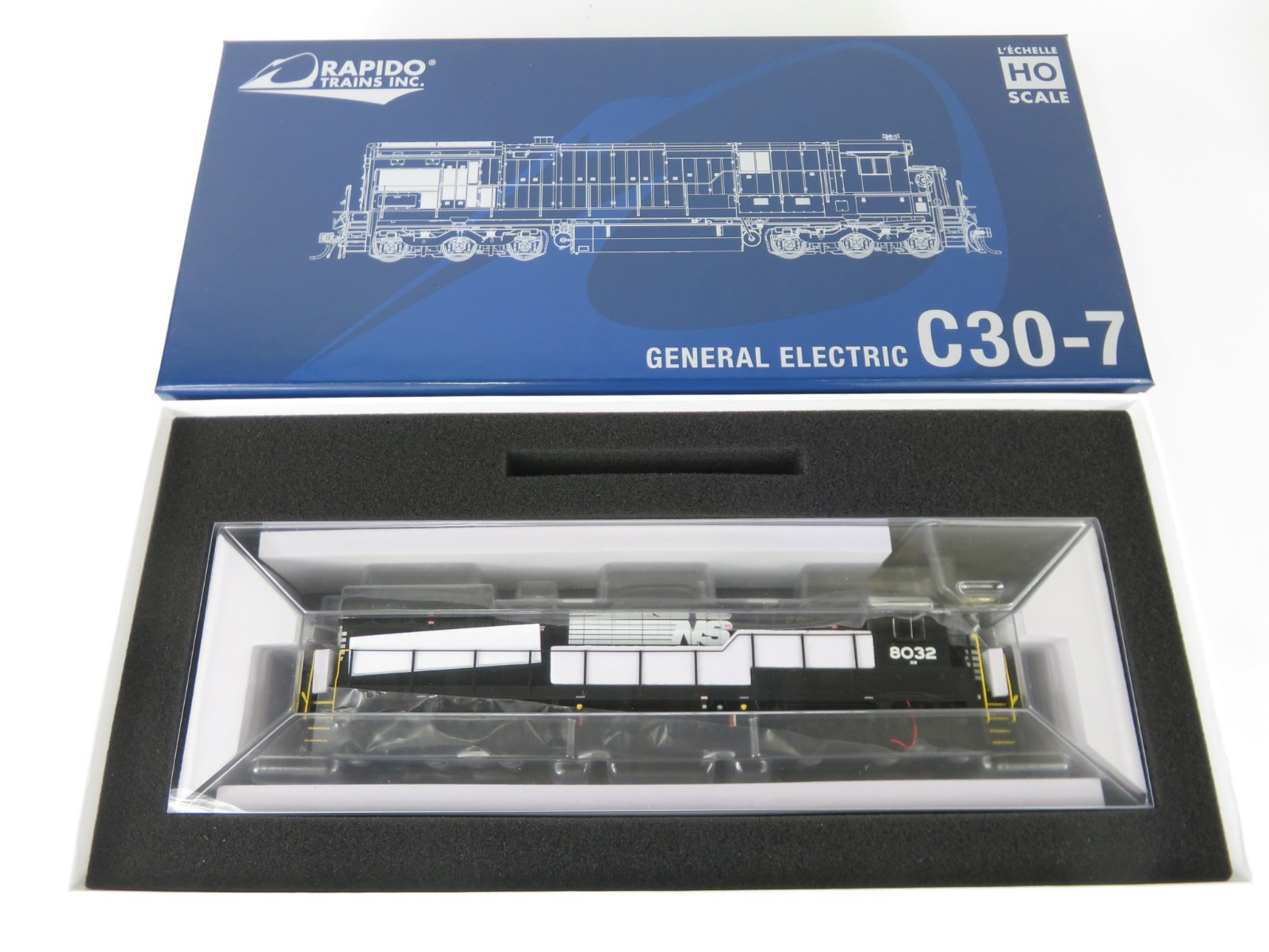 Rapido 42027 HO Scale NS Norfolk Southern GE C30-7 Diesel Locomotive DC Only NIB