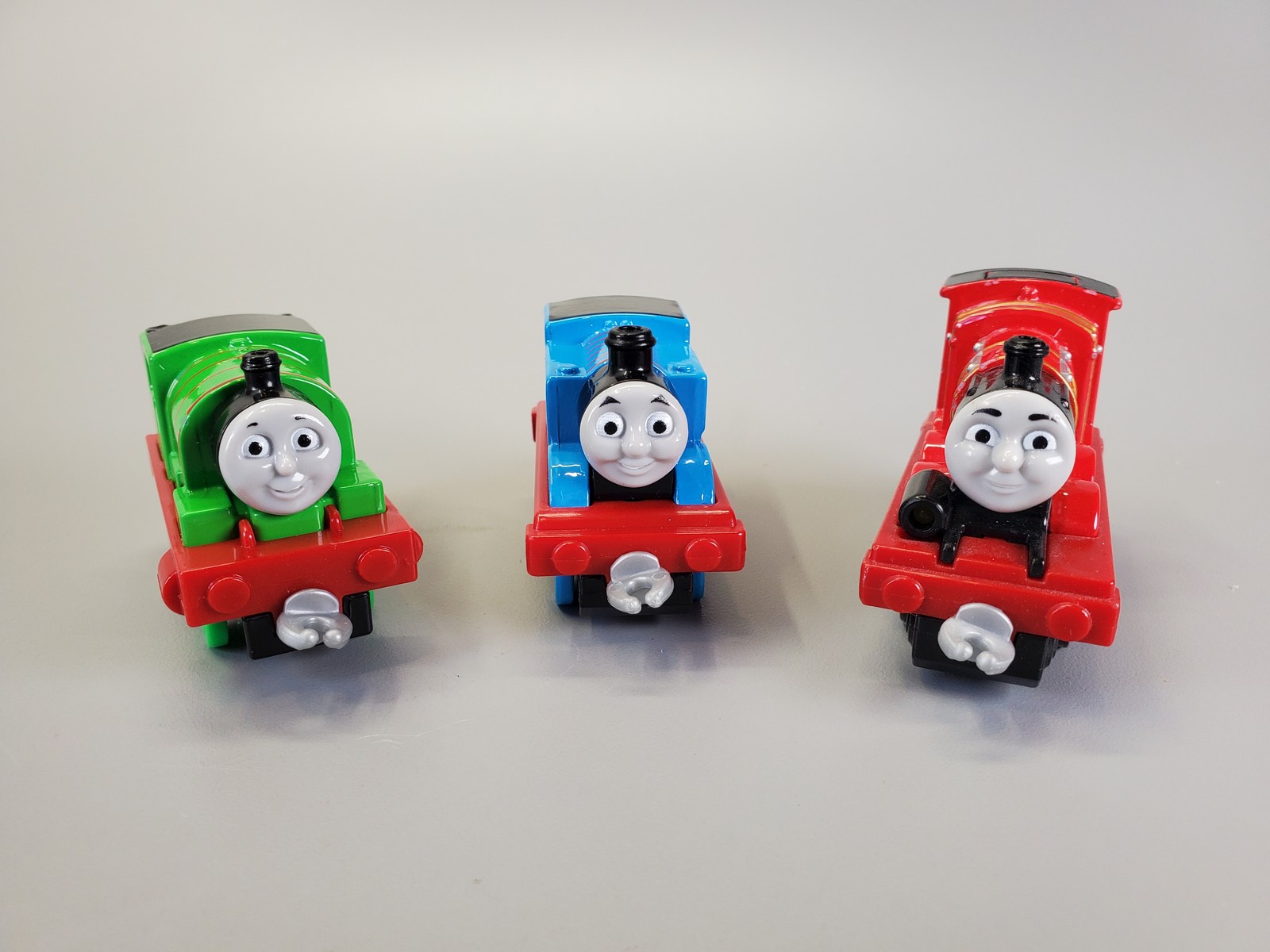 Lot of 3 Thomas & Friends Push Along Die-Cast Trains Thomas Percy James