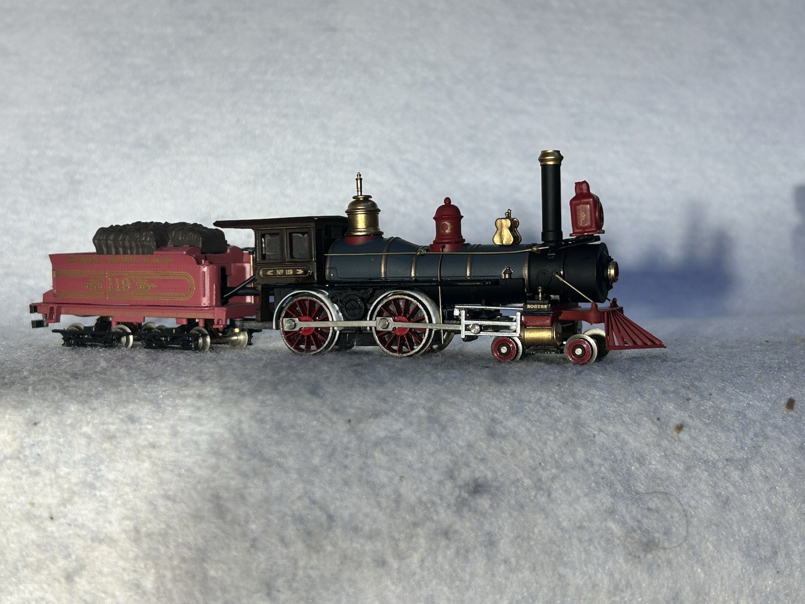 Beautiful Vintage Bachman Union Pacific RR American 4-4-0 Locomotive HO
