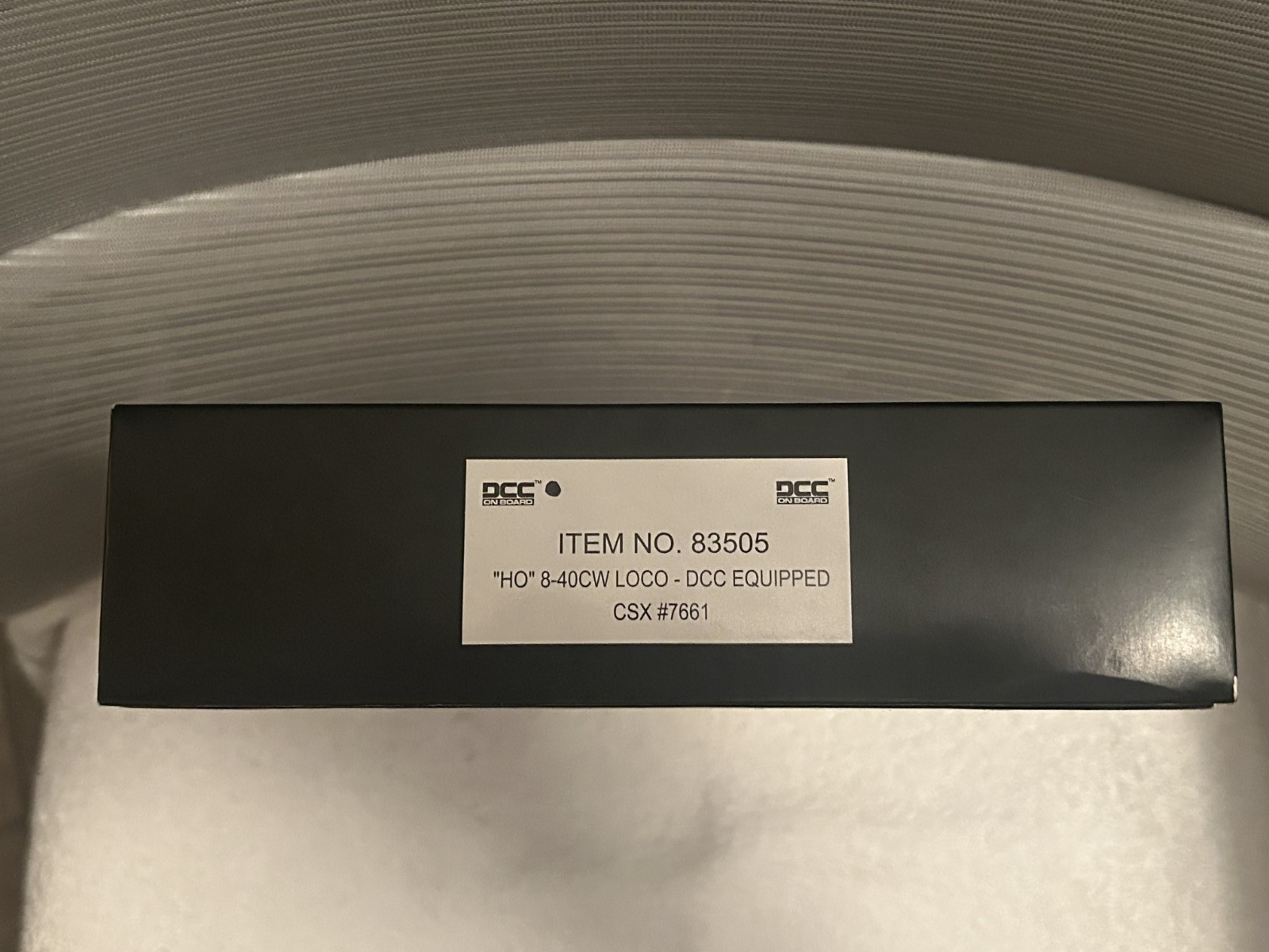 Bachmann Spectrum #83505 CSX 7661 DCC 8-40CW opened NIB