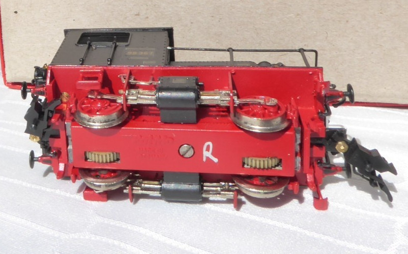 Merker Fischer Rai-M H0 Steam Locomotive BR 98 364-98 367 DRG Epoche II Rare