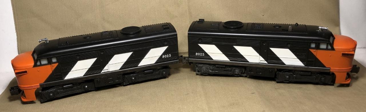 LIONEL #8025 CANADIAN NATIONAL ALCO “AA” UNITS – 1971-1973
