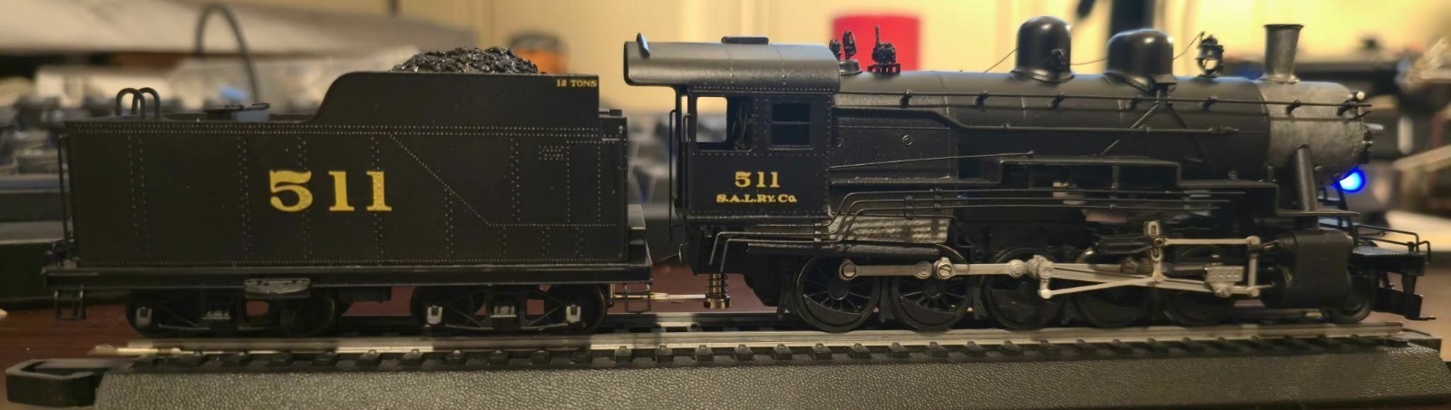 Ho Scale Brass Sunset SAL 2-10-0