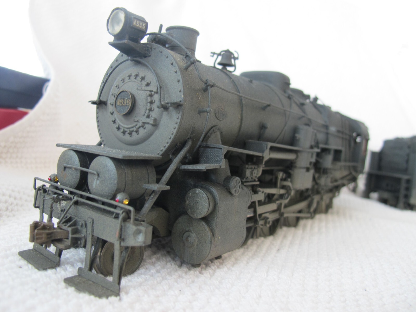 Vtg Original O Scale 2 Rail KTM US Hobbies Pennsy 2-10-0 I-1sa #4535 w/ Box