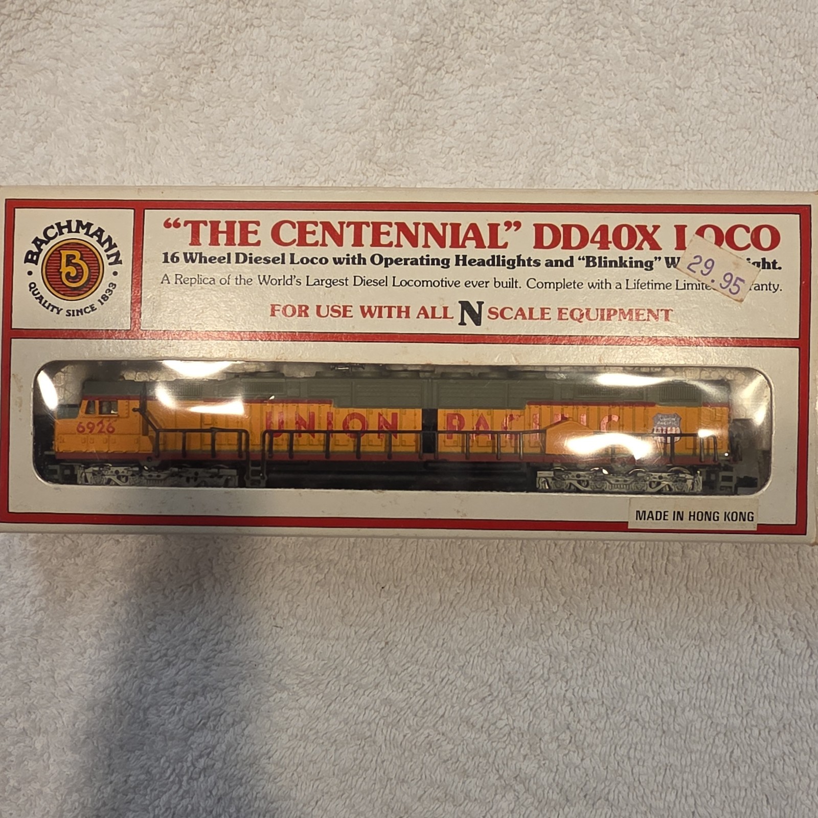 Bachmann N Scale 1:160 Union Pacific DD40X Diesel Locomotive