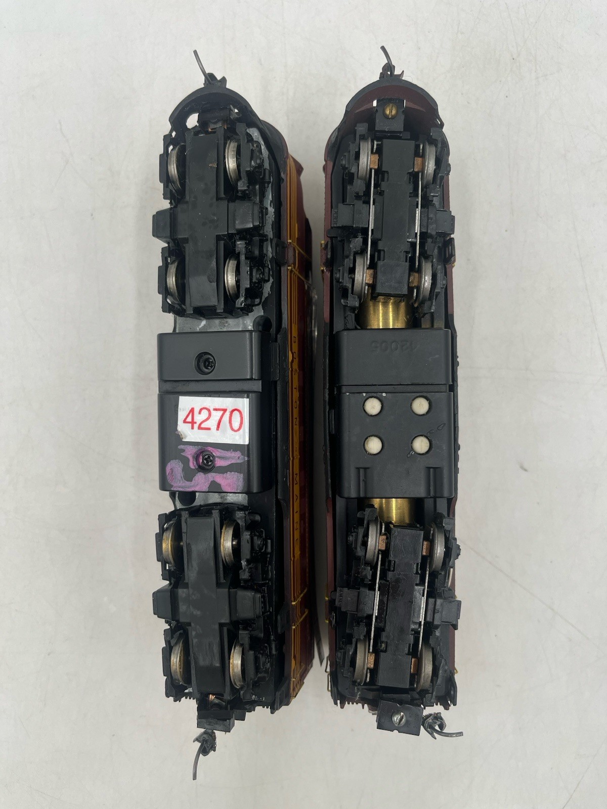 boston and maine 4270 EMD F7 Bachmann ? Tcs And Sound