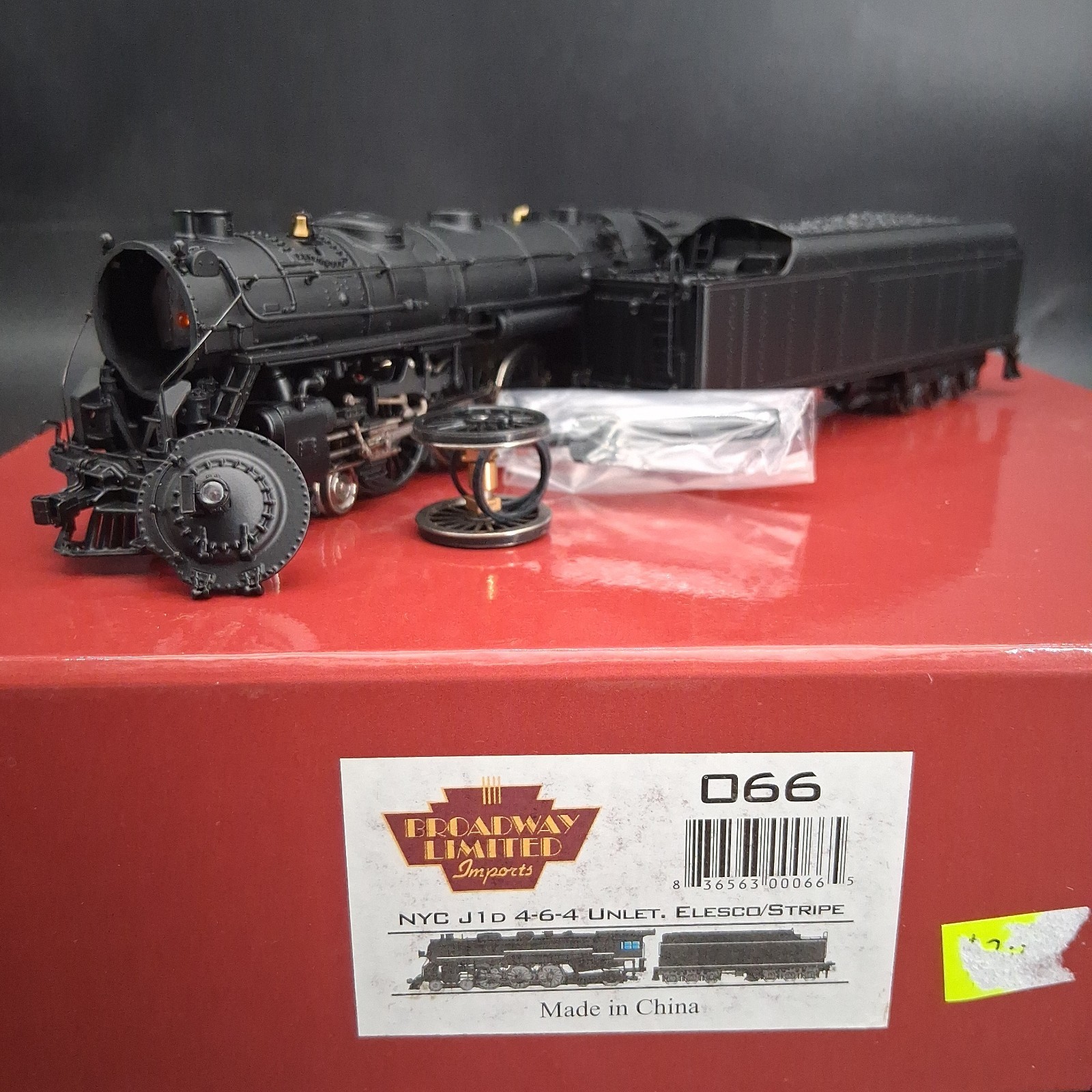 HO Broadway Limited 066 NYC J1D 4-6-4 New York Central Unlettered Elesco QS1