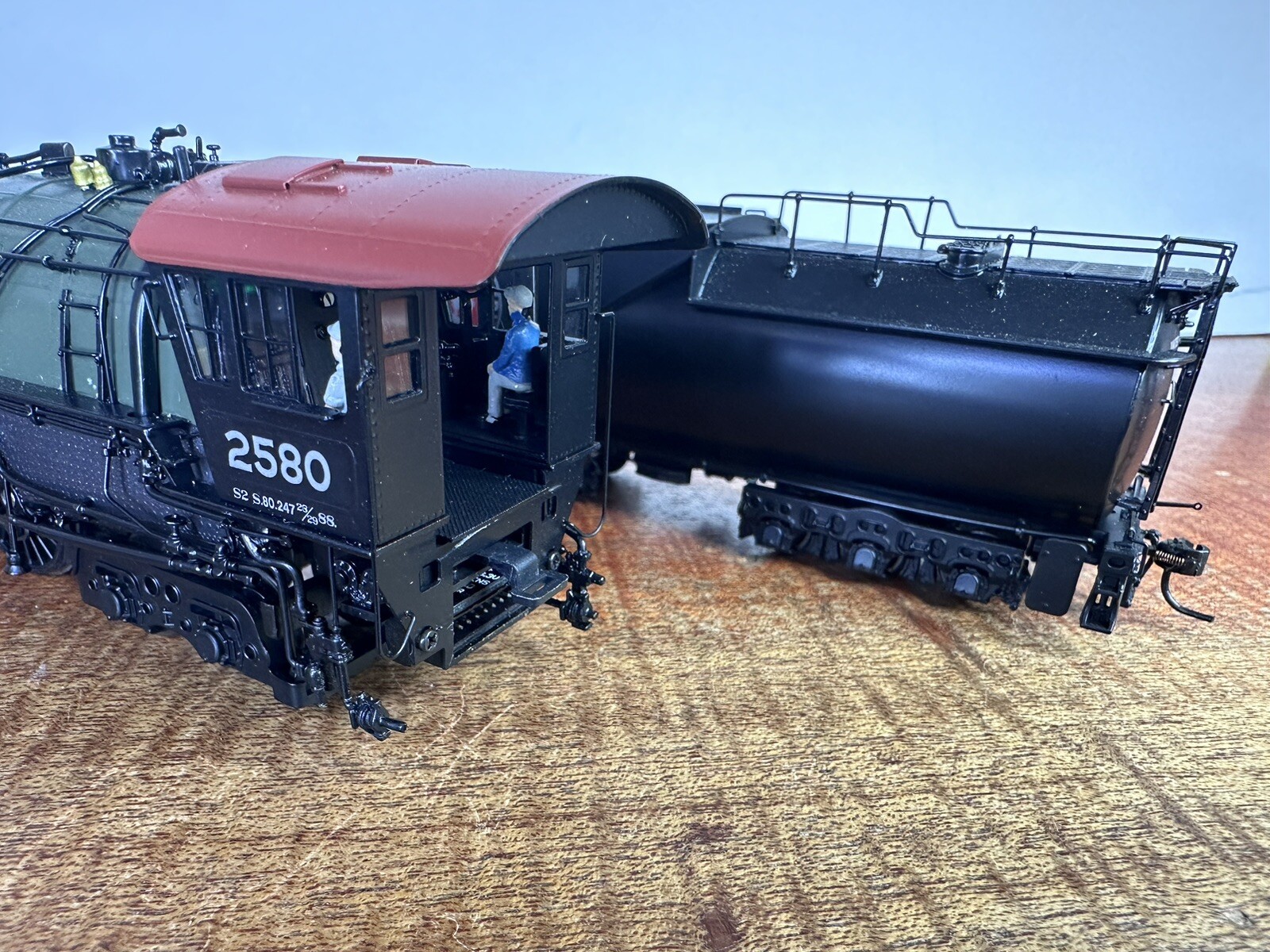 HO Scale 2871 Broadway Limited Brass Hybrid Great Northern S2 4-8-4 #2580 GN