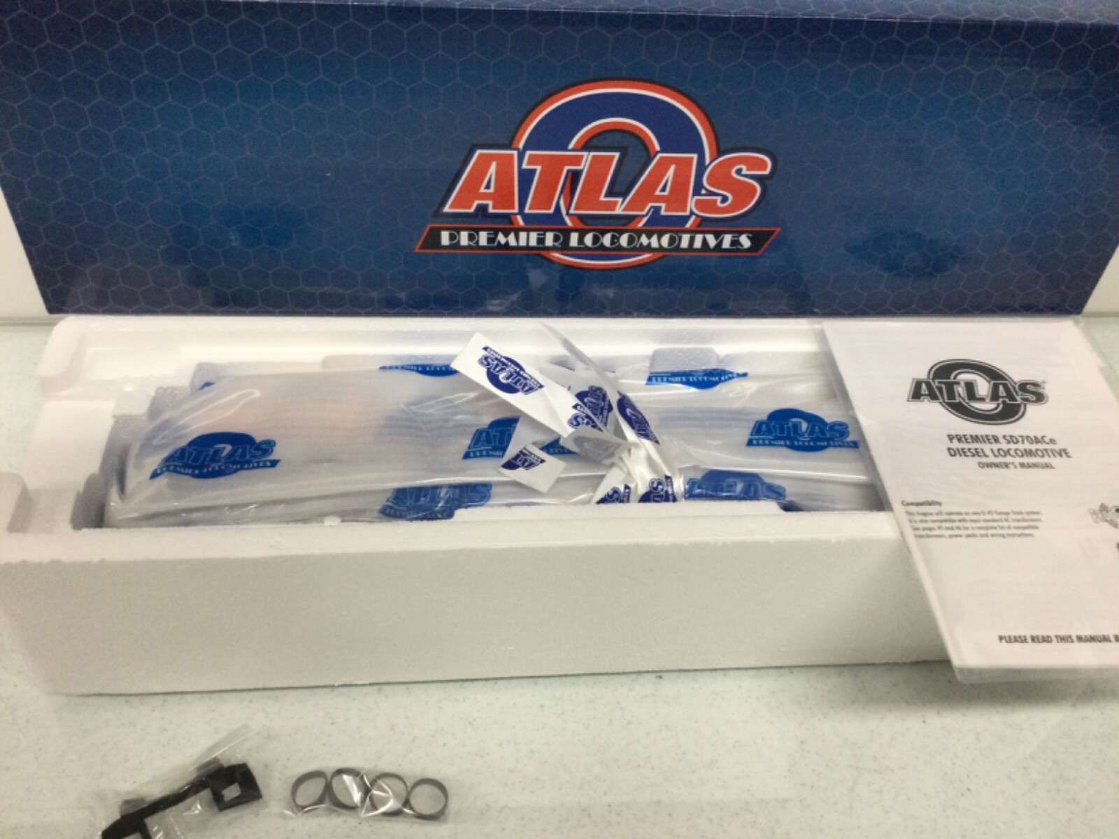 Atlas #30138151 BNSF SD 70ACe Diesel #8597 w/PS 3.0 3 Rail New