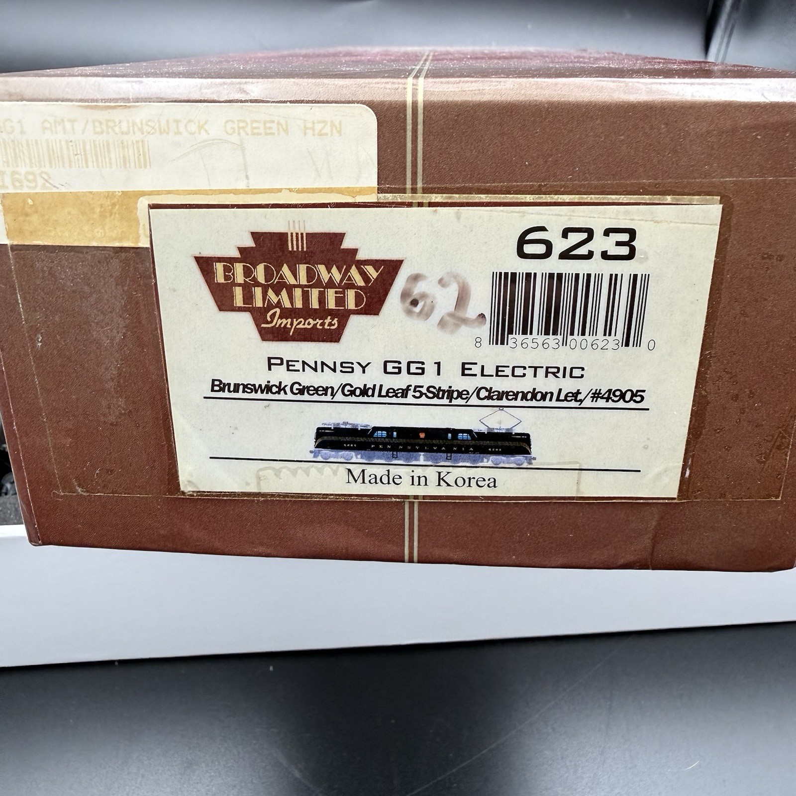 HO Broadway Limited BLI 623 PRR Pennsylvania GG1 Electric #4905 wDCC & Sound