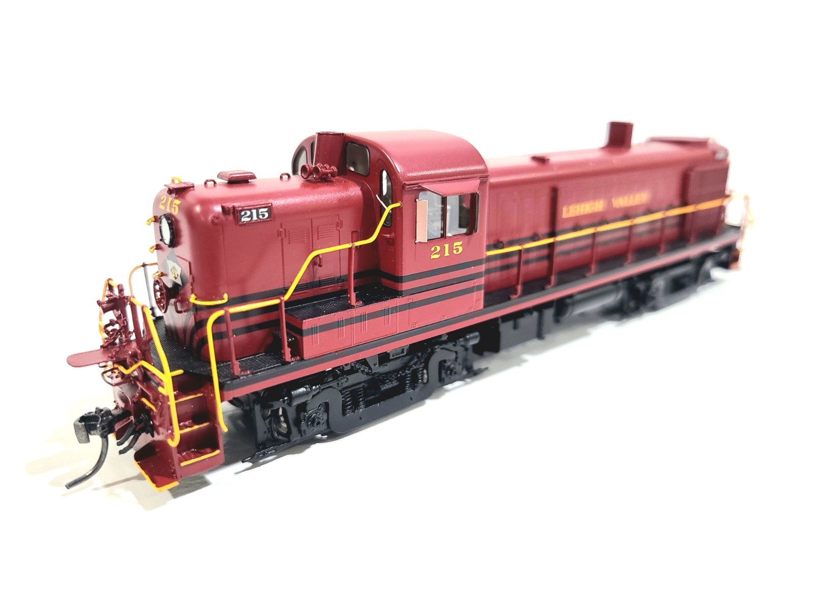 Division Point LV Alco RS-2 Lehigh Valley #215 HO Brass Model #DP-8864 DCC