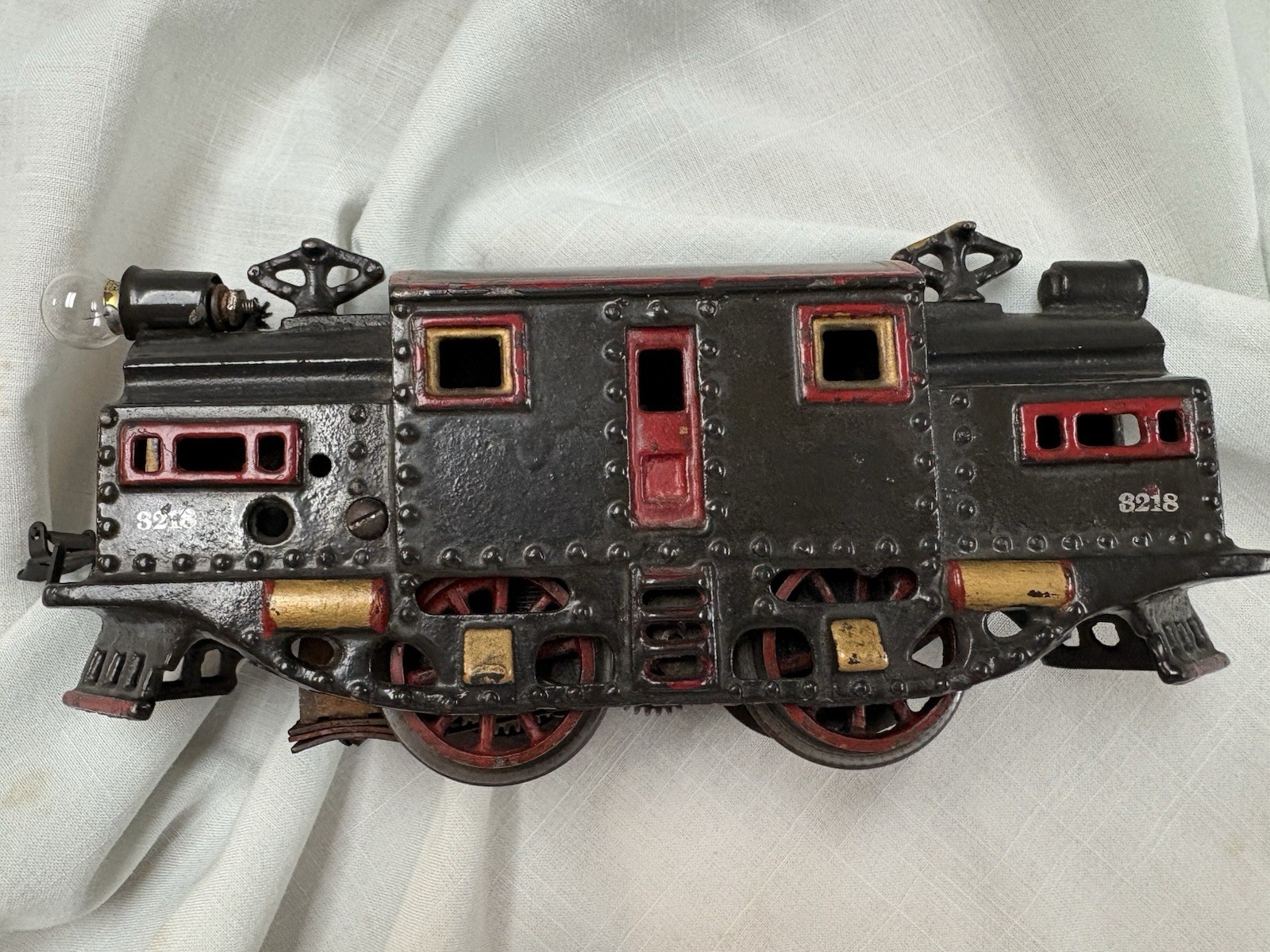 Ives 3018 Electric Style Cab Cast Iron Loco Scarce Variation “0” Gauge