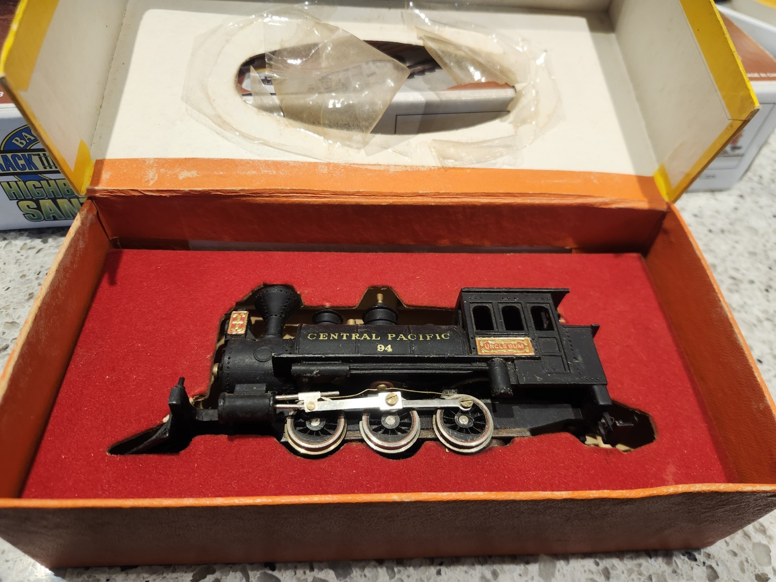 HO Aristo Craft Uncle Sum Switcher 1872 060 Central Pacific 94 Railroad Pioneer