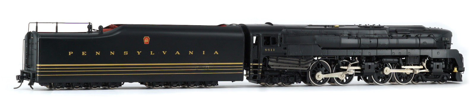 KEY IMPORTS CUSTOM SERIES #54 HO H0 BRASS PRR 4-4-4-4 T1 DUPLEX #5500 MODIFIED