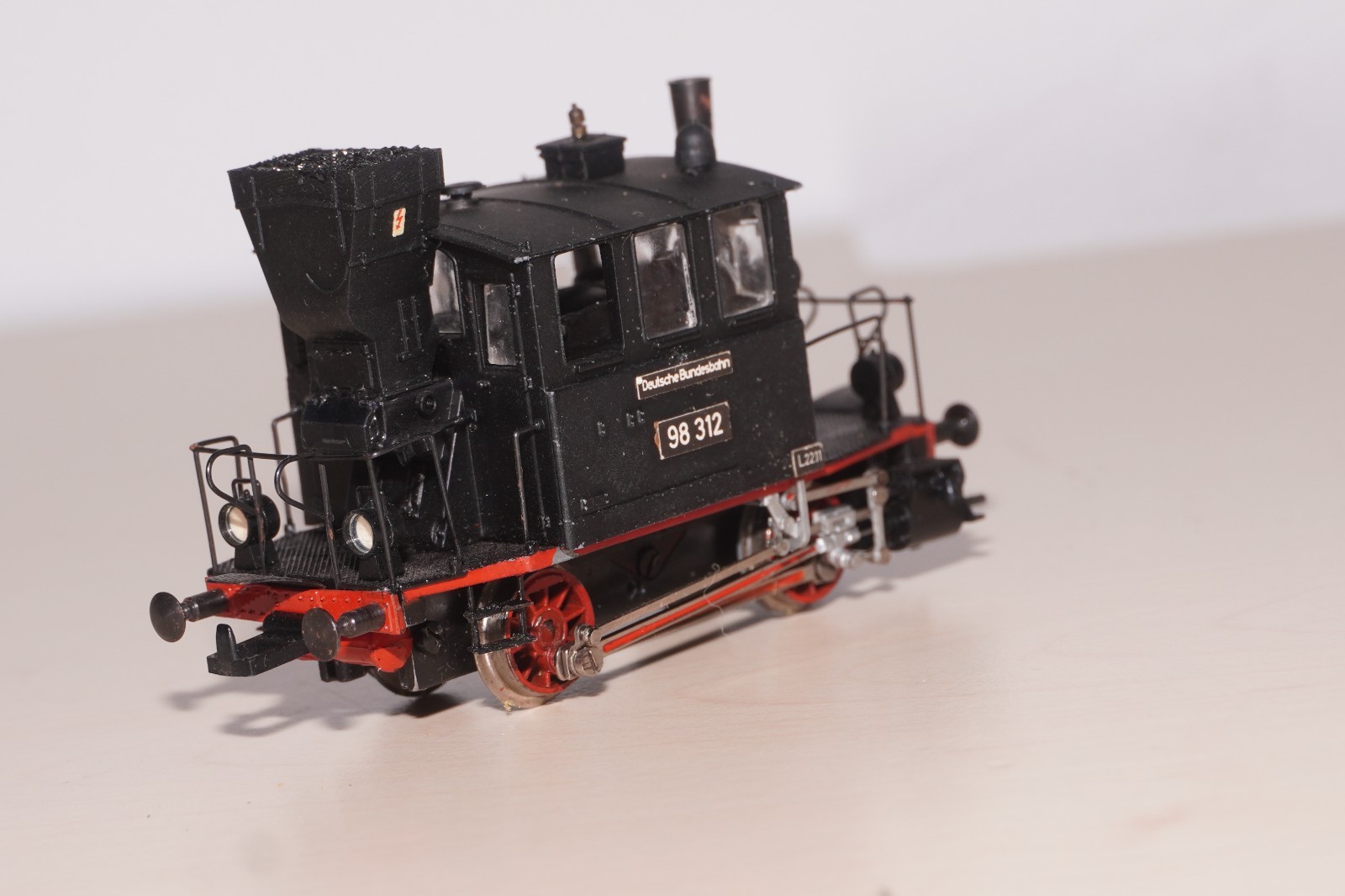Heinzl BR 98 H0 Electric Locomotive, Diecast Brass, 1:87, Analog DC