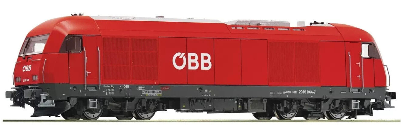 Roco 2016 044-7 “Hercules” OBB Red Livery, New Logo