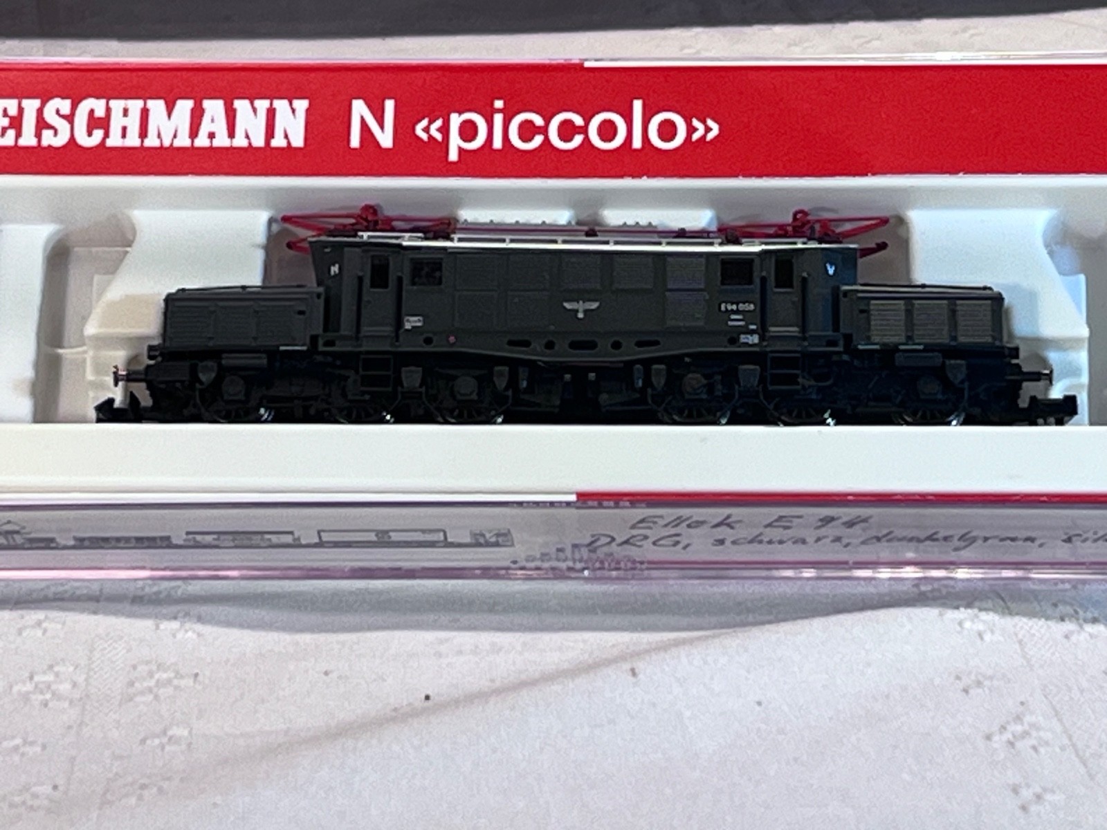 N Scale Fleischmann DCC German Elok 94 Freight, WW2 version (293)