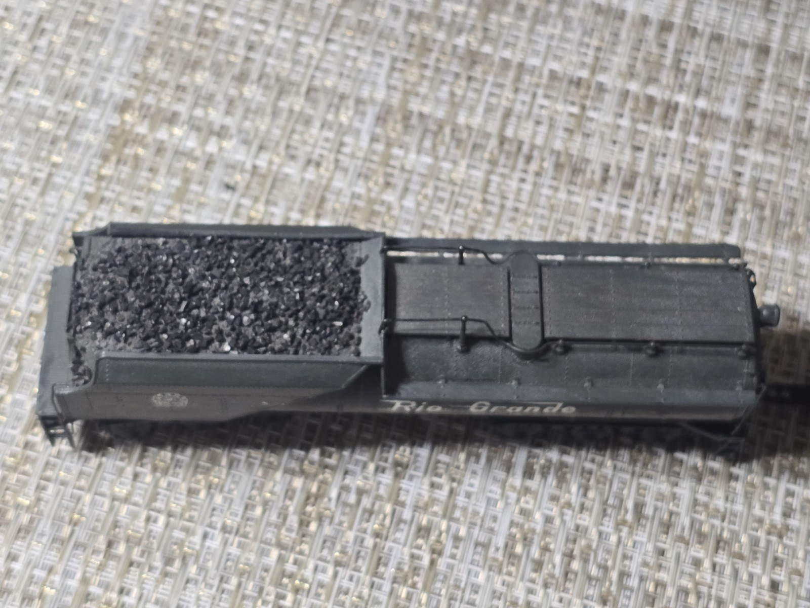 Rivarossi MadeinItaly Vintage HO B&O Steam Locomotive1854 w/RioGrandeTender 9570