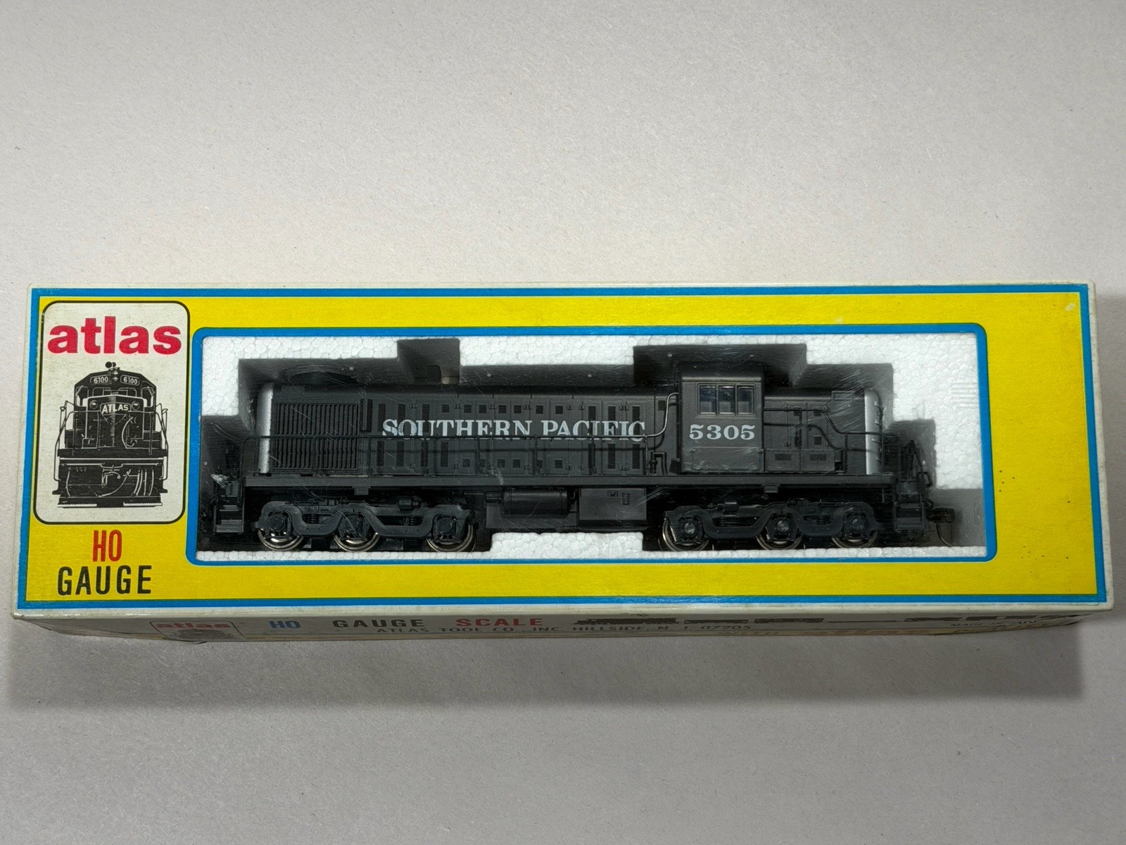 Vintage NOS Atlas RS-3 Locomotive HO Southern Pacific #5305 NIB Japan 7078