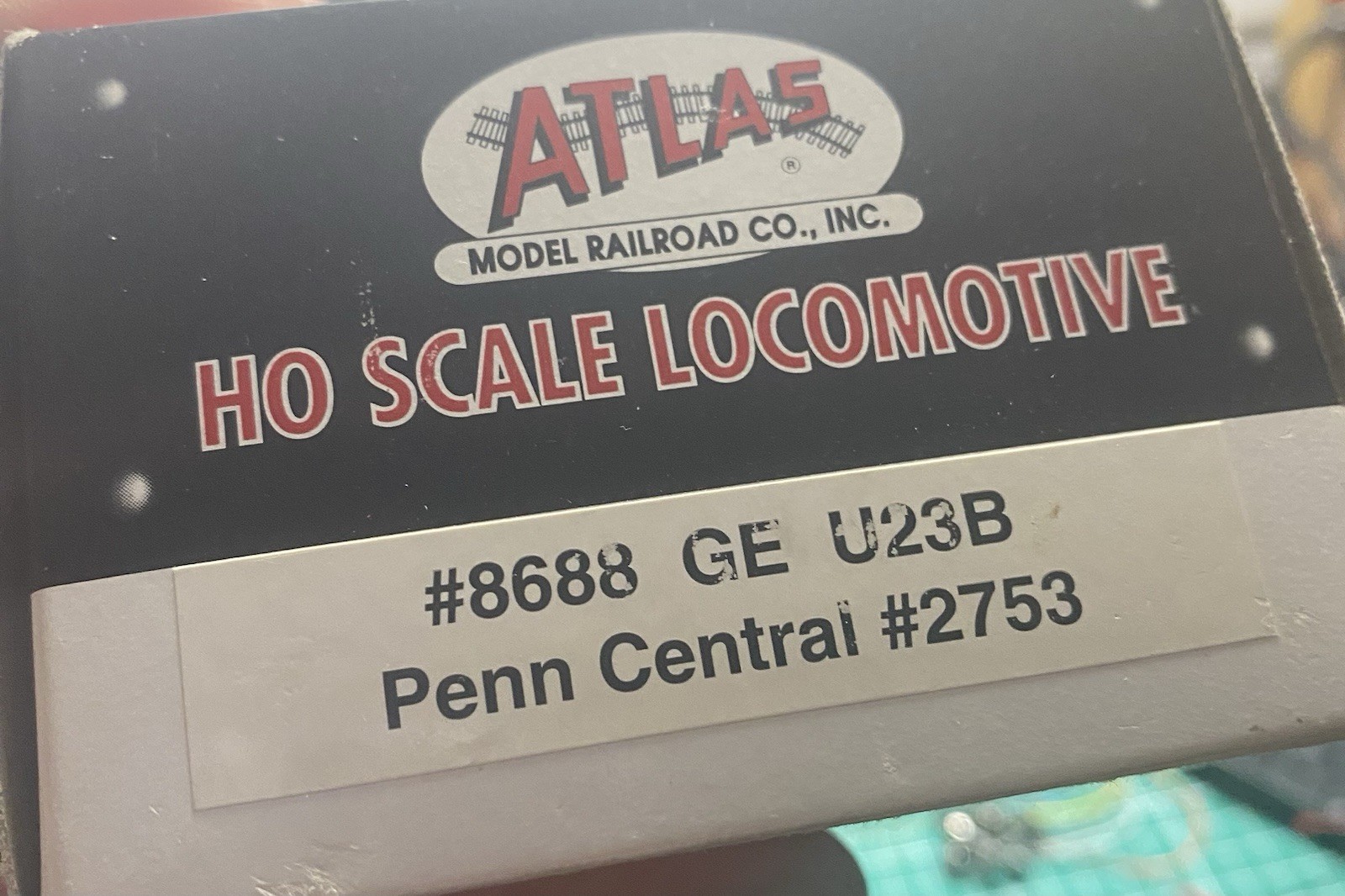 HO Scale Atlas Penn Central GE U23B w/ DCC! READ DESC!!!