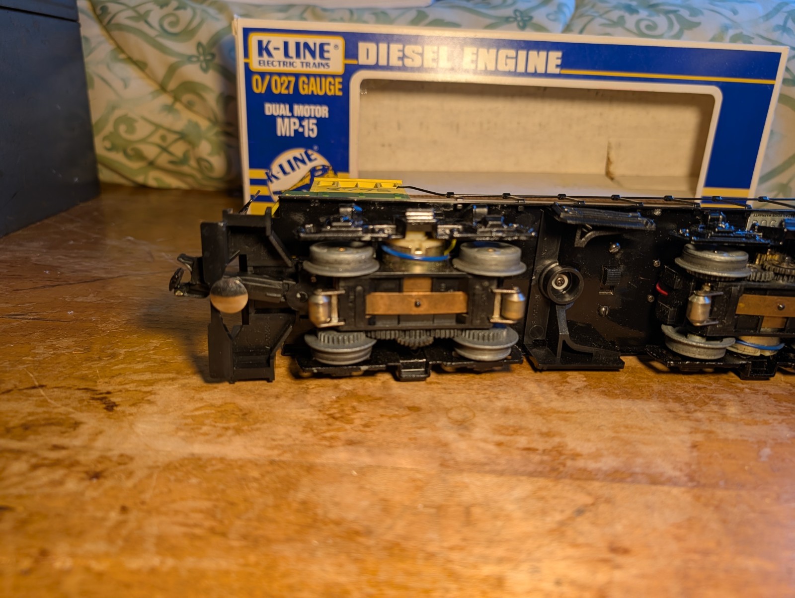 K-Line 2775 Reading Lines MP-15 Dual Motors, Operating Lights & Couplers 1/48