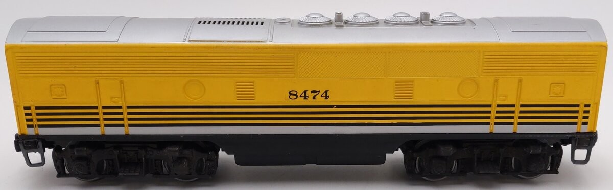 Lionel 6-8474 O Gauge Rio Grande F3 B-Unit Non-Powered Diesel Locomotive #8474